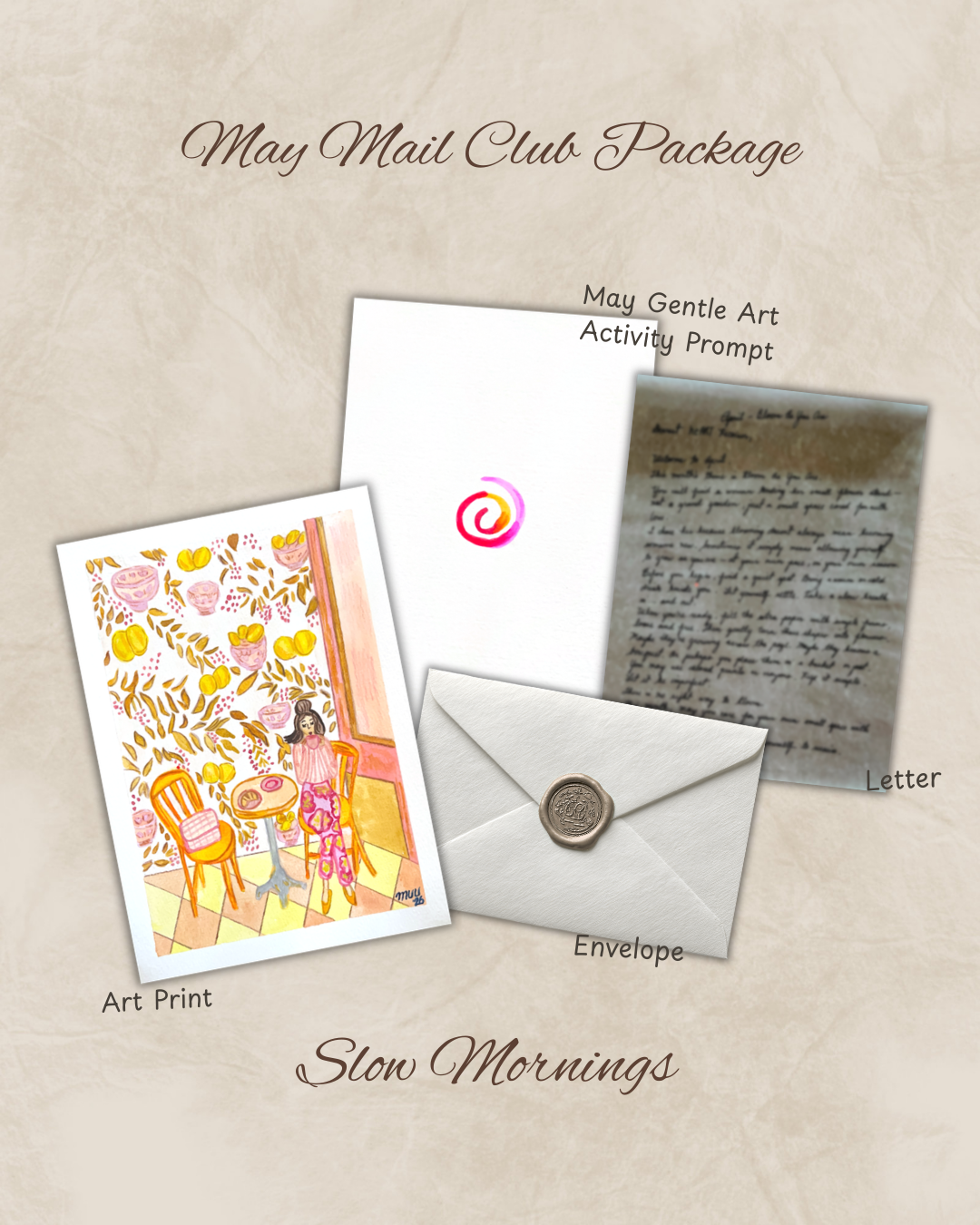 May Mail Club - Slow Mornings